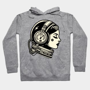 Vu Meter Astronaut Girl Hoodie